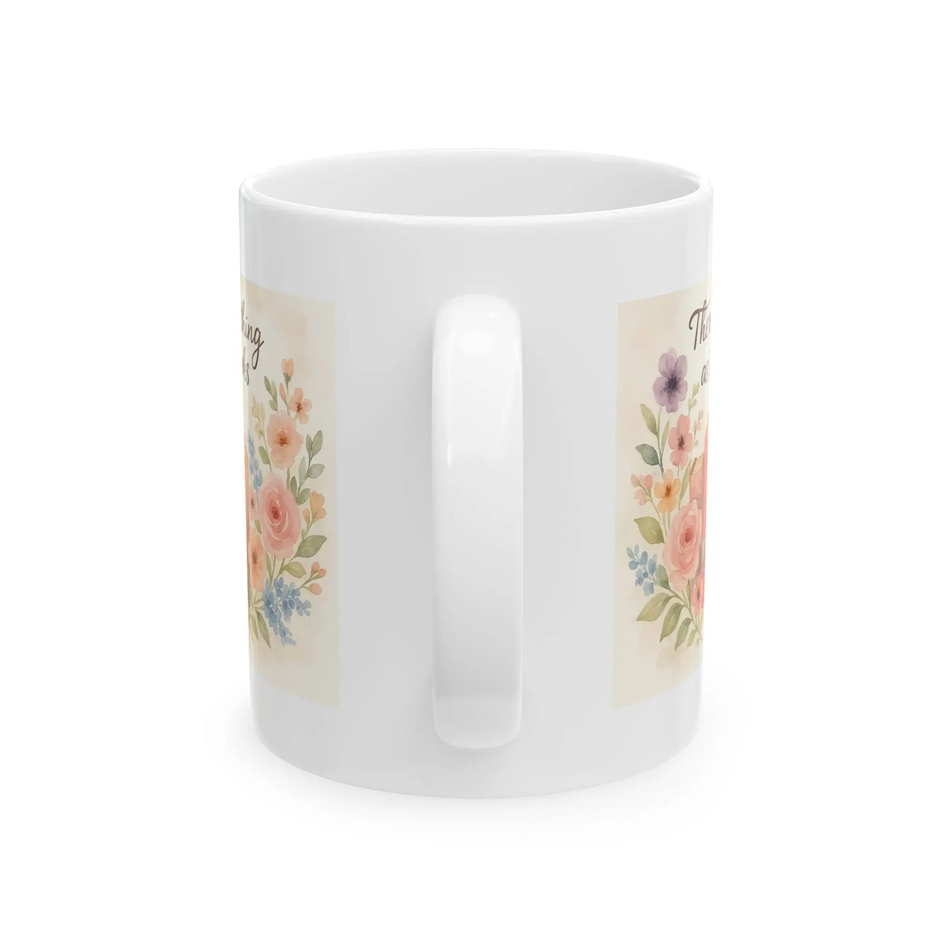 Floral Book Lovers Mug, Coffee Cup, Gift for Readers, Inspirational Quotes Mug, Book Lover Gift, Tea Mug, Home Decor Printify