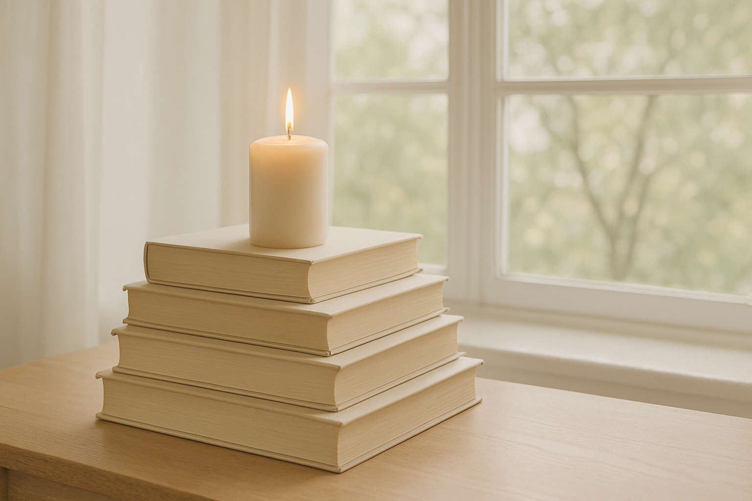 Book to Read and Candles to Enjoy
