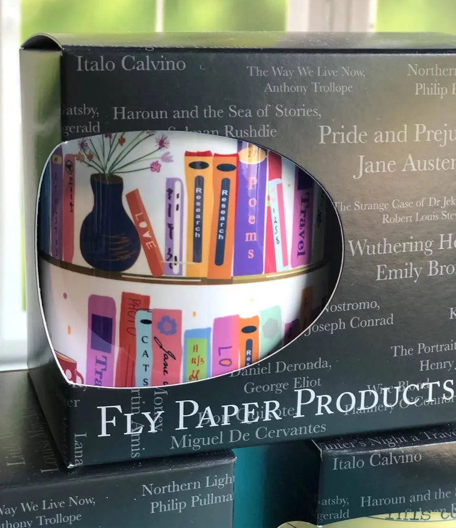 The Power of a Girl With a Book Mug - Quote by RBG Ginsburg Fly Paper Products