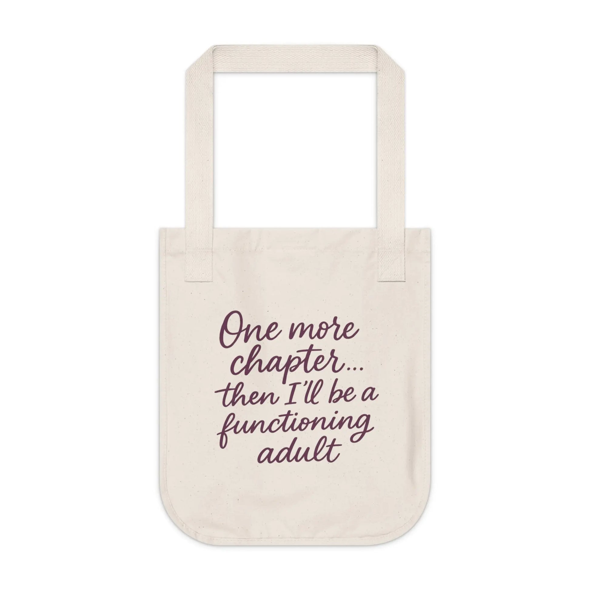 Literary Quote Tote Bag, Eco-Friendly Bag, Book Lover Gift, Casual Shopper Tote, Reading Accessory, Organic Canvas Bag Printify