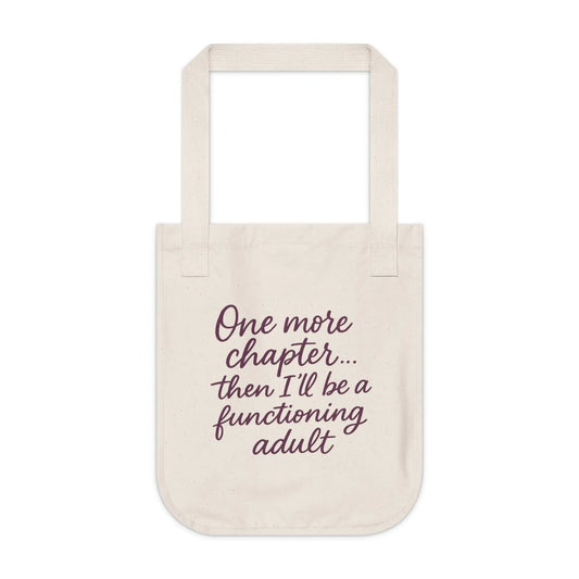 Literary Quote Tote Bag, Eco-Friendly Bag, Book Lover Gift, Casual Shopper Tote, Reading Accessory, Organic Canvas Bag Printify